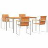 vidaXL Ensemble de salle &agrave; manger pour jardin 5 pc