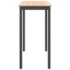 vidaXL Table de bar Naturel 110 x 55 x 105 cm Bois de pin massif