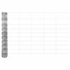 vidaXL Cl&ocirc;ture de prairie Argent&eacute; 25 x 1 m Acier galvanis&eacute;
