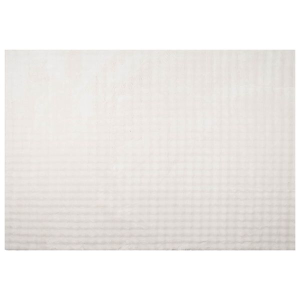 vidaXL Tapis de surface HUARTE Cr&egrave;me 280 x 200 cm Polyester