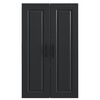 vidaXL Armoire de cuisine Noir 60 x 31 x 100 cm Bois d'ing&eacute;nierie