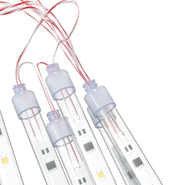 vidaXL Guirlandes lumineuses 8 pcs 30 cm 192 LED blanc chaud