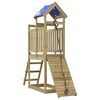 vidaXL Aire de jeux d'ext&eacute;rieur bois de pin impr&eacute;gn&eacute;