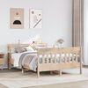 vidaXL Cadre de lit sans matelas 140x190 cm bois de pin massif