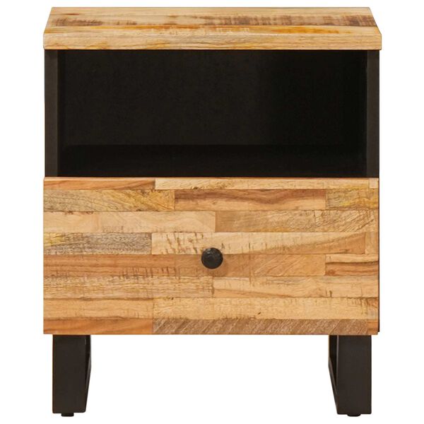 vidaXL Armoire de lit Marron 40 x 33 x 46 cm Bois de mangue massif