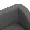 vidaXL Canap&eacute; pour chien Gris 85x50x39 cm Lin