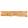 vidaXL Dessus de table &agrave; bord vivant 160x40x2,5cm bois massif manguier