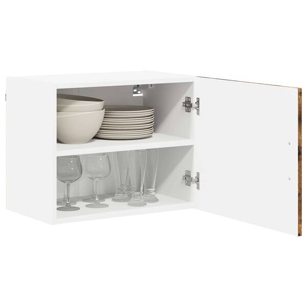 vidaXL Armoire de cuisine Ch&ecirc;ne fum&eacute; 50 x 31 x 40 cm Bois d'ing&eacute;nierie