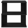 vidaXL Table d'appoint Chêne noir 30 x 30 x 55 cm Bois d'ingénierie