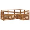 vidaXL Ensemble de canap&eacute;s d'ext&eacute;rieur 4 pc Naturel Polyester
