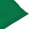 vidaXL Chaises inclinables de jardin et coussins lot de 8 Teck solide