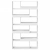 vidaXL Biblioth&egrave;que blanc 100x33x187,5 cm bois d'ing&eacute;nierie