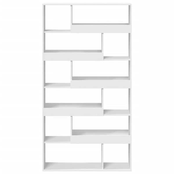 vidaXL Biblioth&egrave;que blanc 100x33x187,5 cm bois d'ing&eacute;nierie