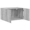 vidaXL Armoire murale sonoma gris 70x42,5x40 cm bois d'ingénierie