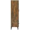 vidaXL Buffet haut Ch&ecirc;ne fum&eacute; 70x31x115 cm Bois d'ing&eacute;nierie