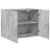 vidaXL Armoire murale gris b&eacute;ton 80x42,5x64 cm bois d'ing&eacute;nierie