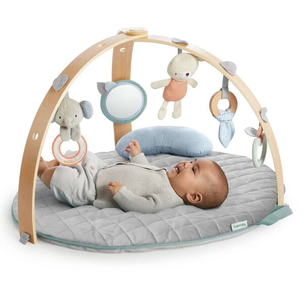 Ingenuity Mini-portique d'activit&eacute; b&eacute;b&eacute; r&eacute;versible Cozy Spot