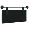 vidaXL T&ecirc;te de lit suspendue Vert fonc&eacute; 90 x 55 x 7 cm Velours