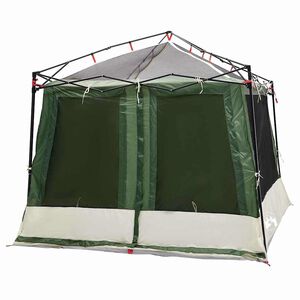 vidaXL Tente int&eacute;rieure 6 personne Vert taffetas