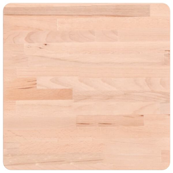 vidaXL Dessus de table 40x40x1,5 cm carr&eacute; bois massif de h&ecirc;tre