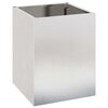 vidaXL Cache-pot de jardin Acier inoxydable 32 x 32 x 40 cm