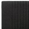 vidaXL Cadre de lit Gris fonc&eacute; Tissu 120x200 cm