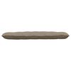 vidaXL Coussin de Dos Taupe 160 x 50 cm Tissu en microfibre