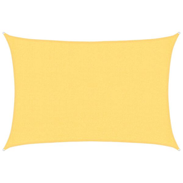 vidaXL Voile d'ombrage 160 g/m&sup2; Beige 2,5x4 m PEHD
