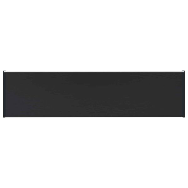 vidaXL Appui de fen&ecirc;tre Anthracite avec grain de bois 60 x 20 x 4,5 cm