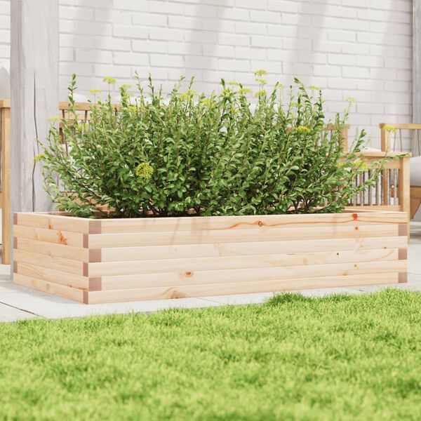 vidaXL Jardini&egrave;re 110x60x23 cm bois de pin massif