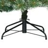 vidaXL Sapin de No&euml;l artificiel &agrave; branches pliantes, duveteux de neige