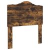 vidaXL T&ecirc;te de lit Ch&ecirc;ne fum&eacute; 90 cm Bois d'ing&eacute;nierie