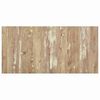 vidaXL Planches de sol 55 pcs Marron 5,11 m&sup2; PVC