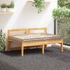 vidaXL Coussin de plancher de palette Coton 120x80x10 cm Beige