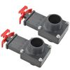 vidaXL Vanne de portail de piscine 2 pcs 1,5