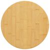 vidaXL Dessus de table &Oslash;40x4 cm bambou