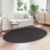 vidaXL Tapis de surface HUARTE Anthracite 140 x 200 cm 100% Polyester