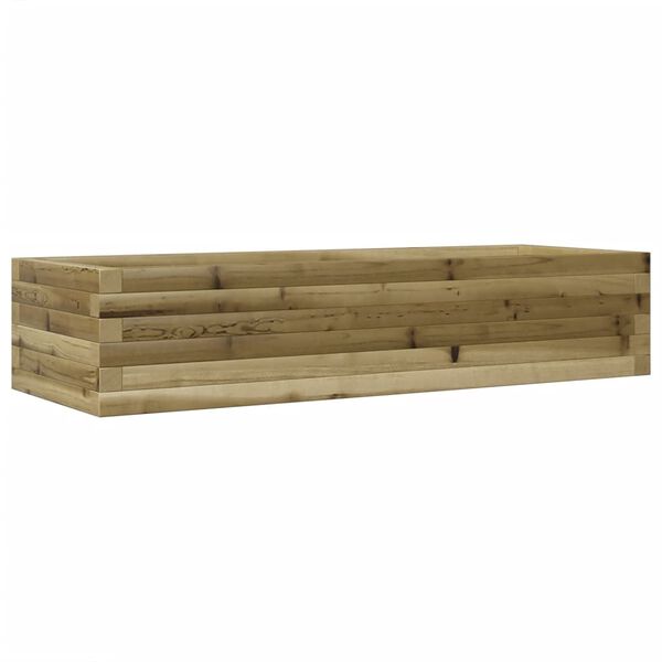 vidaXL Jardini&egrave;re 110x40x23 cm bois de pin impr&eacute;gn&eacute;