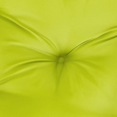 vidaXL Coussin de banc de jardin vert brillant 150x50x7cm tissu oxford
