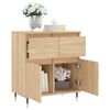 vidaXL Buffet Ch&ecirc;ne sonoma 60x35x70 cm Bois d'ing&eacute;nierie