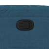 vidaXL Fauteuil inclinable bleu velours