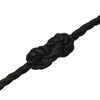 vidaXL Corde de travail Noir 20 mm 25 m polypropyl&egrave;ne