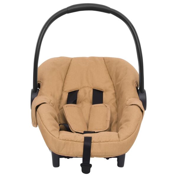 vidaXL Si&egrave;ge d'auto pour b&eacute;b&eacute; Taupe 42x65x57 cm