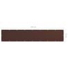 vidaXL &Eacute;cran de balcon Marron 75x400 cm Tissu Oxford