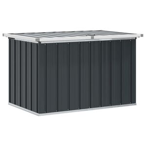 vidaXL Bo&icirc;te de rangement de jardin Anthracite 109x67x65 cm