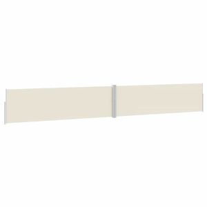vidaXL Auvent lat&eacute;ral r&eacute;tractable de patio 170x1200 cm Cr&egrave;me