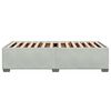 vidaXL Cadre de lit sans matelas gris clair 80x200 cm velours