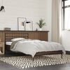 vidaXL Cadre de lit sans matelas ch&ecirc;ne marron 90x190 cm