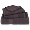vidaXL Serviettes de sauna FROGN 4 pcs anthracite 80x200 cm 360 g/m²