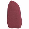vidaXL Coussin de Dos Bordeaux 100 x 24 x 50 cm tissu